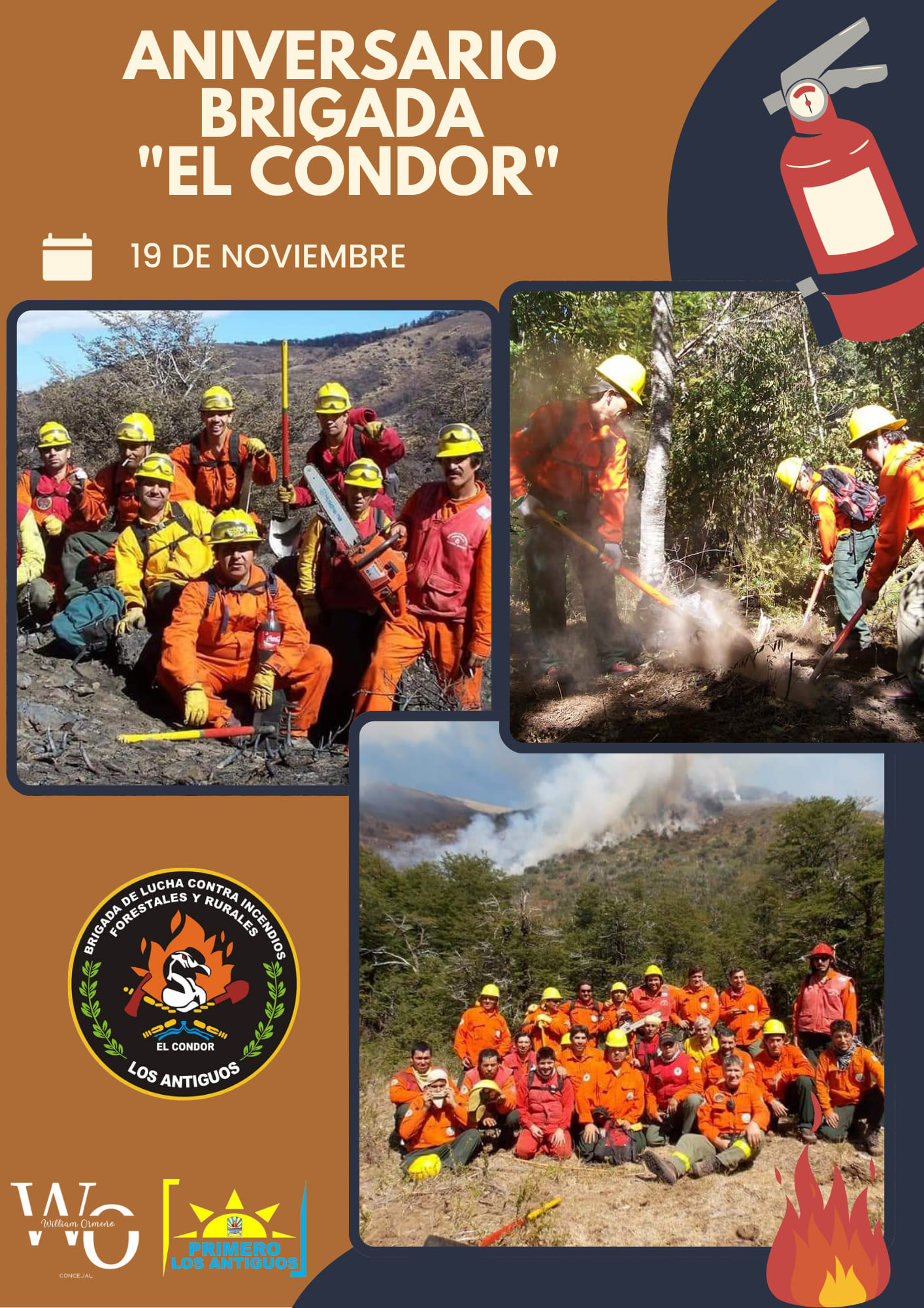 Aniversario de la Brigada de Incendios Forestales "El Cóndor"